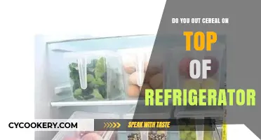 Should You Store Cereal on Top of the Refrigerator? Pros and Cons