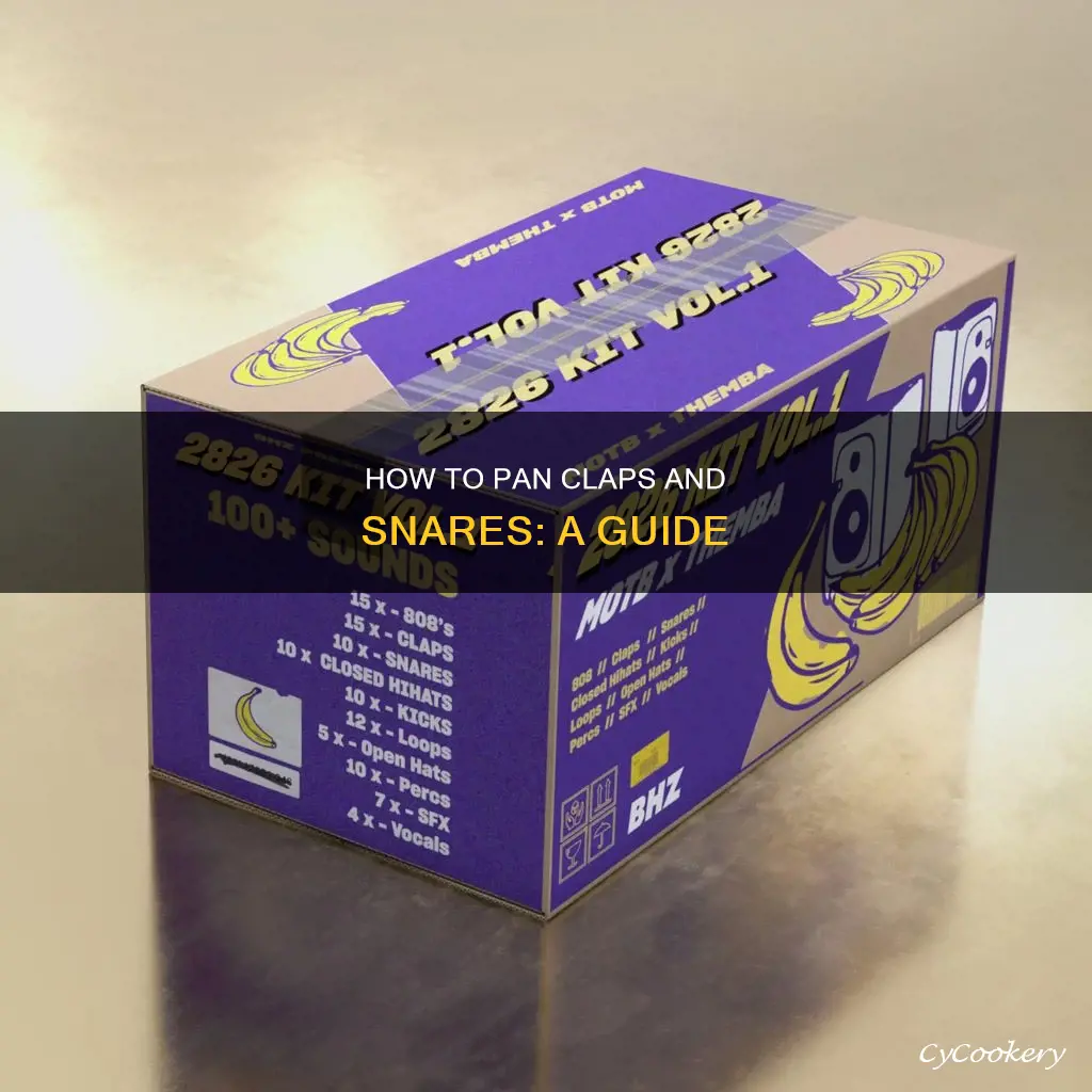 do you pan claps or snaes