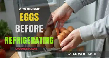 Should You Peel Boiled Eggs Before Refrigerating? A Quick Guide