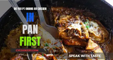 Chicken and Onions: What Goes in the Pan First?