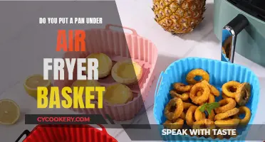 Air Fryer Safety: Pan Under Basket?