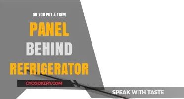 Should You Install a Trim Panel Behind Your Refrigerator? Pros and Cons