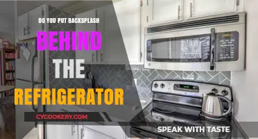 Should You Install Backsplash Behind the Refrigerator? Pros and Cons