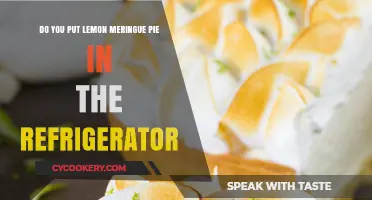 Should Lemon Meringue Pie Be Refrigerated? Storage Tips Revealed