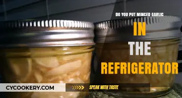 Should Minced Garlic Be Refrigerated? Storage Tips for Freshness