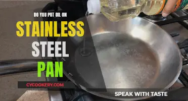 Stainless Steel Pan Maintenance: Oil or No Oil?