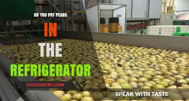 Should Pears Be Refrigerated? Best Storage Tips for Freshness