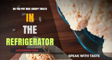 Should Rice Crispy Treats Be Refrigerated? Storage Tips Revealed