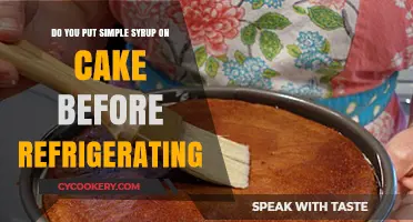 Should You Brush Simple Syrup on Cake Before Chilling? Tips Revealed