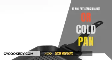 The Perfect Steak: Hot or Cold Pan?