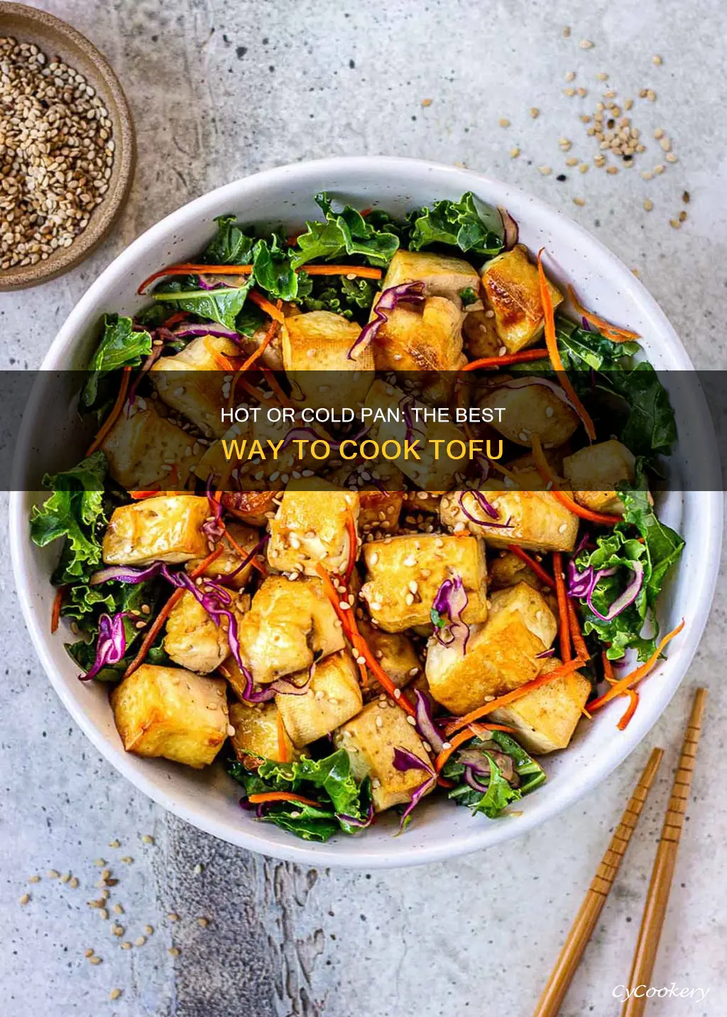 do you put tofu in hot or cold pan