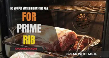 Roast Prime Rib: Water or No Water?