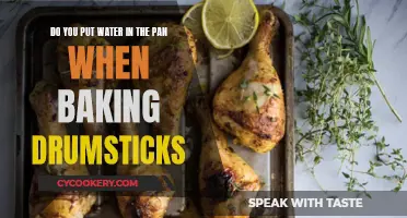 The Best Way to Bake Drumsticks: Water or No Water?