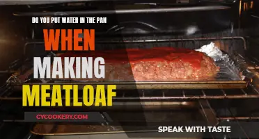 The Best Way to Make Meatloaf: Water or No Water?
