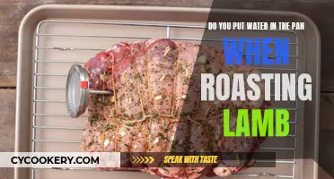 Roast Lamb: Water or No Water?