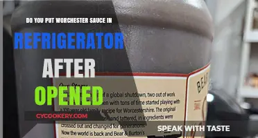 Should Worcestershire Sauce Be Refrigerated After Opening? Expert Tips