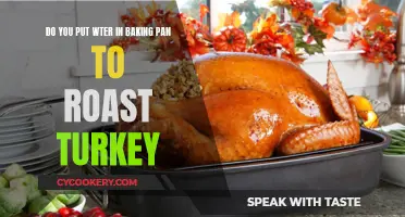 Roast Turkey: Water in Baking Pan?