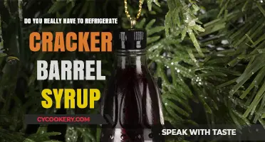 Cracker Barrel Syrup: Fridge or Pantry? Storage Tips Revealed