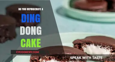 Should You Refrigerate Ding Dong Cake? Storage Tips Revealed