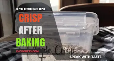 Should You Refrigerate Apple Crisp After Baking? Tips for Storage