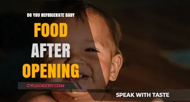 Refrigerating Baby Food: Essential Tips After Opening for Safety and Freshness