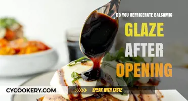 Should Balsamic Glaze Be Refrigerated After Opening? Tips & Storage Guide