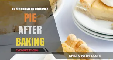 Should Buttermilk Pie Be Refrigerated After Baking? Tips and Tricks