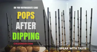 Refrigerating Cake Pops: Essential Tips After Dipping for Freshness