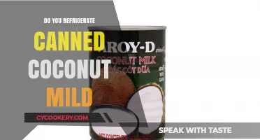 Should You Refrigerate Canned Coconut Milk? Storage Tips Revealed