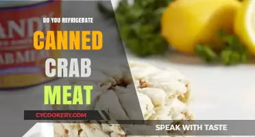 Should Canned Crab Meat Be Refrigerated? Storage Tips and Best Practices