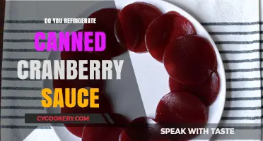 Should Canned Cranberry Sauce Be Refrigerated? Storage Tips Revealed