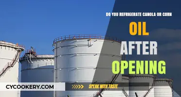 Refrigerate or Not? The Truth About Opened Canola and Corn Oil