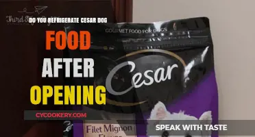 Should You Refrigerate Cesar Dog Food After Opening? Tips Inside