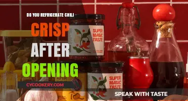 Should You Refrigerate Chili Crisp After Opening? A Spicy Debate