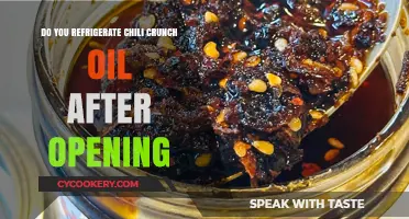 Refrigerate Chili Crunch Oil After Opening: Best Storage Tips
