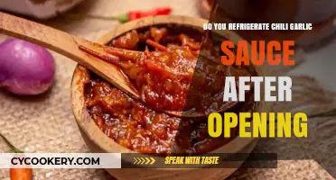 Refrigerate Chili Garlic Sauce After Opening: Essential Tips for Freshness