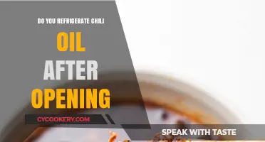 Should You Refrigerate Chili Oil After Opening? Expert Tips Inside