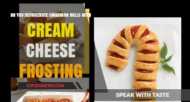 Refrigerating Cinnamon Rolls with Cream Cheese Frosting: Best Practices
