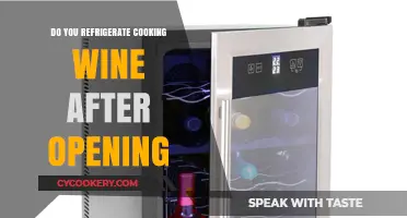 Should You Refrigerate Cooking Wine After Opening? Expert Tips