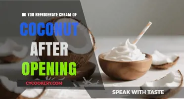 Should You Refrigerate Cream of Coconut After Opening? Tips Inside
