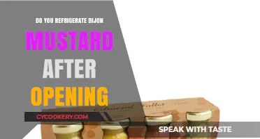 Should You Refrigerate Dijon Mustard After Opening? A Guide