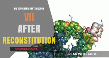 Refrigerating Factor VII Post-Reconstitution: Essential Storage Guidelines Explained