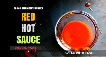 Should You Refrigerate Frank's Red Hot Sauce After Opening?