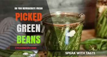 Should Fresh Picked Green Beans Be Refrigerated? Expert Tips