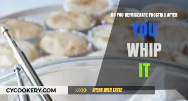 Should You Refrigerate Whipped Frosting? Storage Tips for Freshness
