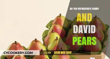 Should Harry and David Pears Be Refrigerated? Storage Tips Revealed