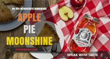 Should Homemade Apple Pie Moonshine Be Refrigerated? Tips and Best Practices