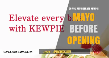Should Kewpie Mayo Be Refrigerated Before Opening? A Guide