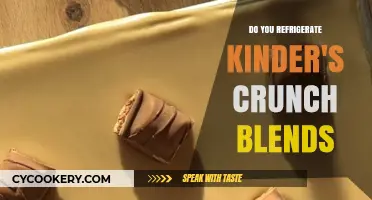 Should You Refrigerate Kinder's Crunch Blends? Storage Tips Revealed