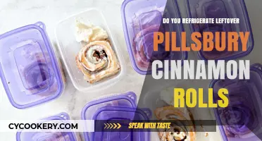 Should Leftover Pillsbury Cinnamon Rolls Be Refrigerated? Tips and Tricks
